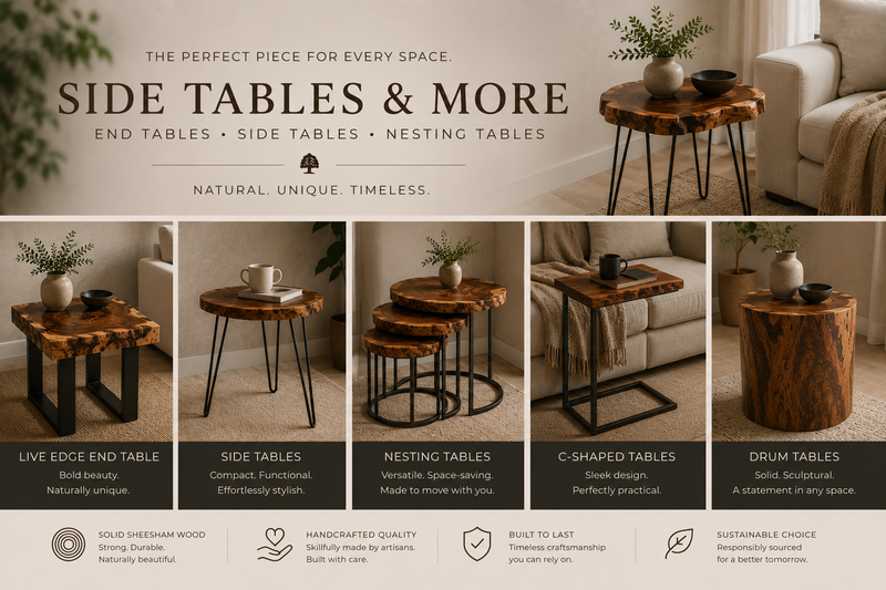 SIDE & END TABLES