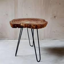 Rustic Charm Live Edge Coffee Table – Handcrafted Sheesham Wood with Natural Grain Finish